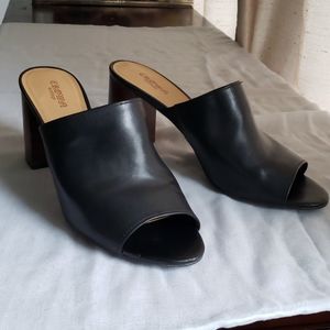 Leather Mules